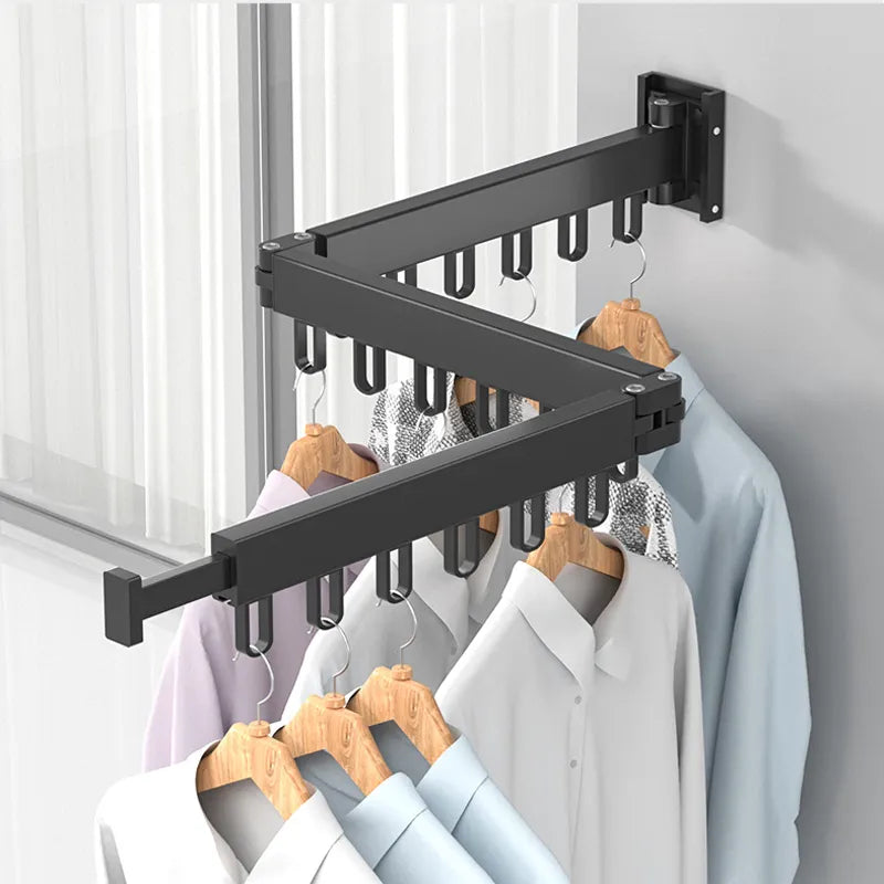 FlexDry™ Retractable Cloth Drying Rack